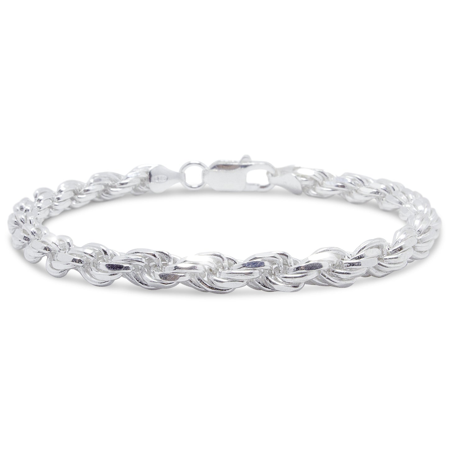 Pulso Torsal Italiano Plata 925 para Hombre