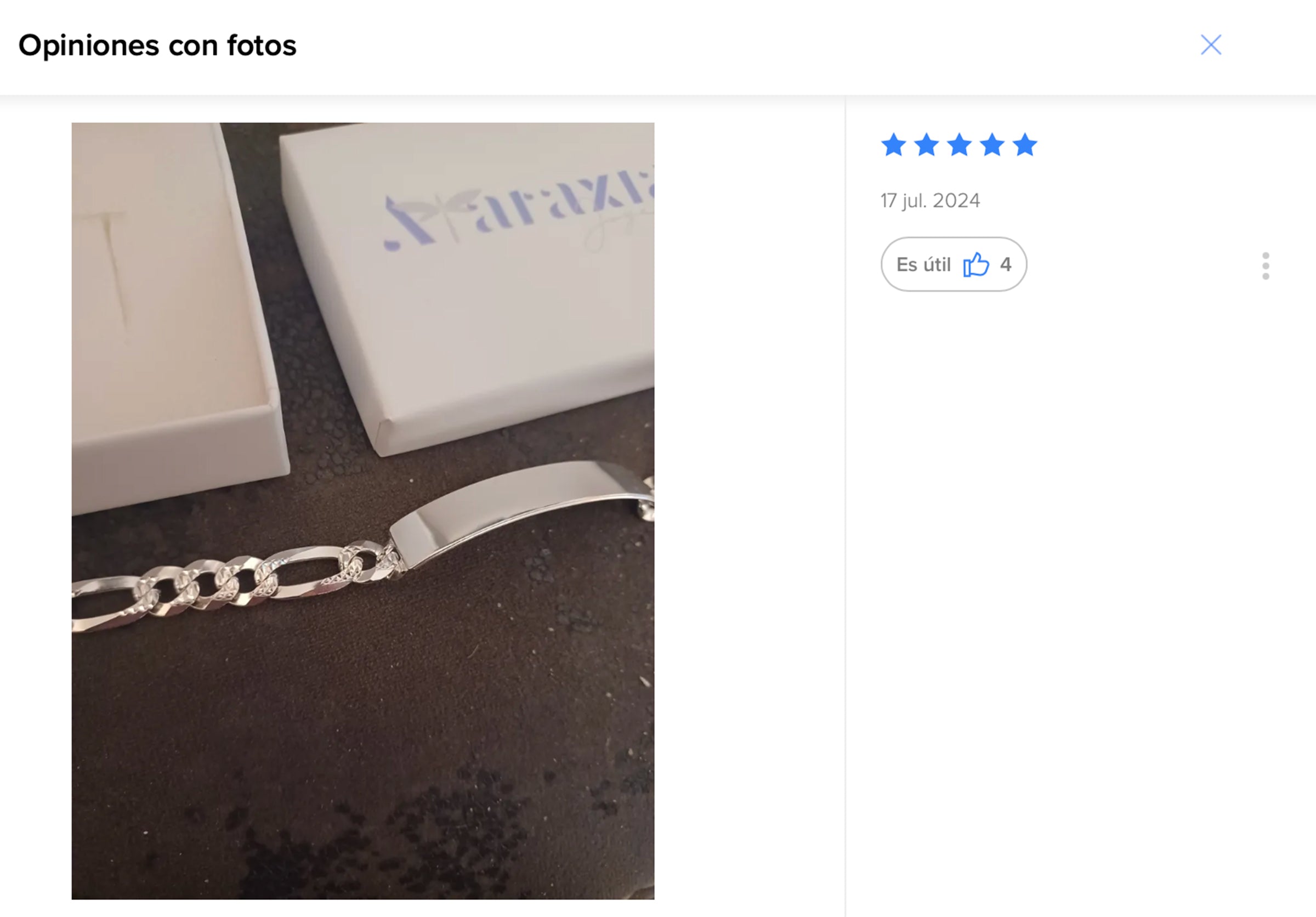 Opinión de cliente 1