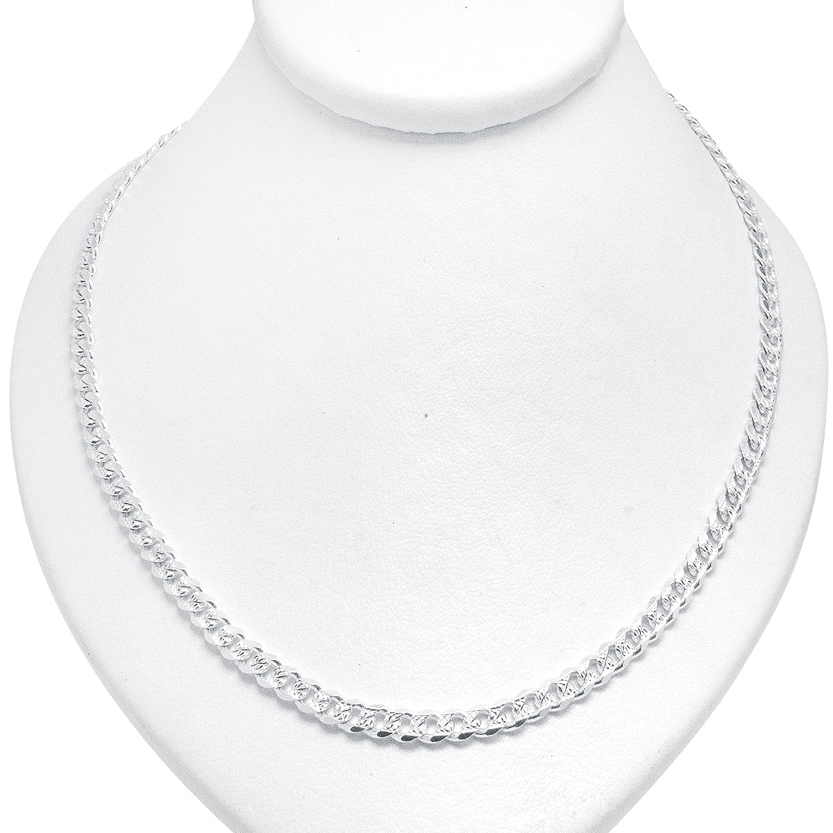 Cadena Barbada Diamantada para Dama