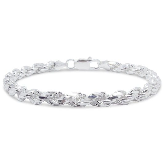 Pulso Torsal Italiano Plata 925 para Hombre