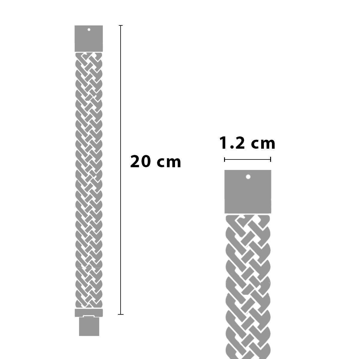 Pulso Cubana Tejida Plata Fina 925 Para Caballero Pulsera
