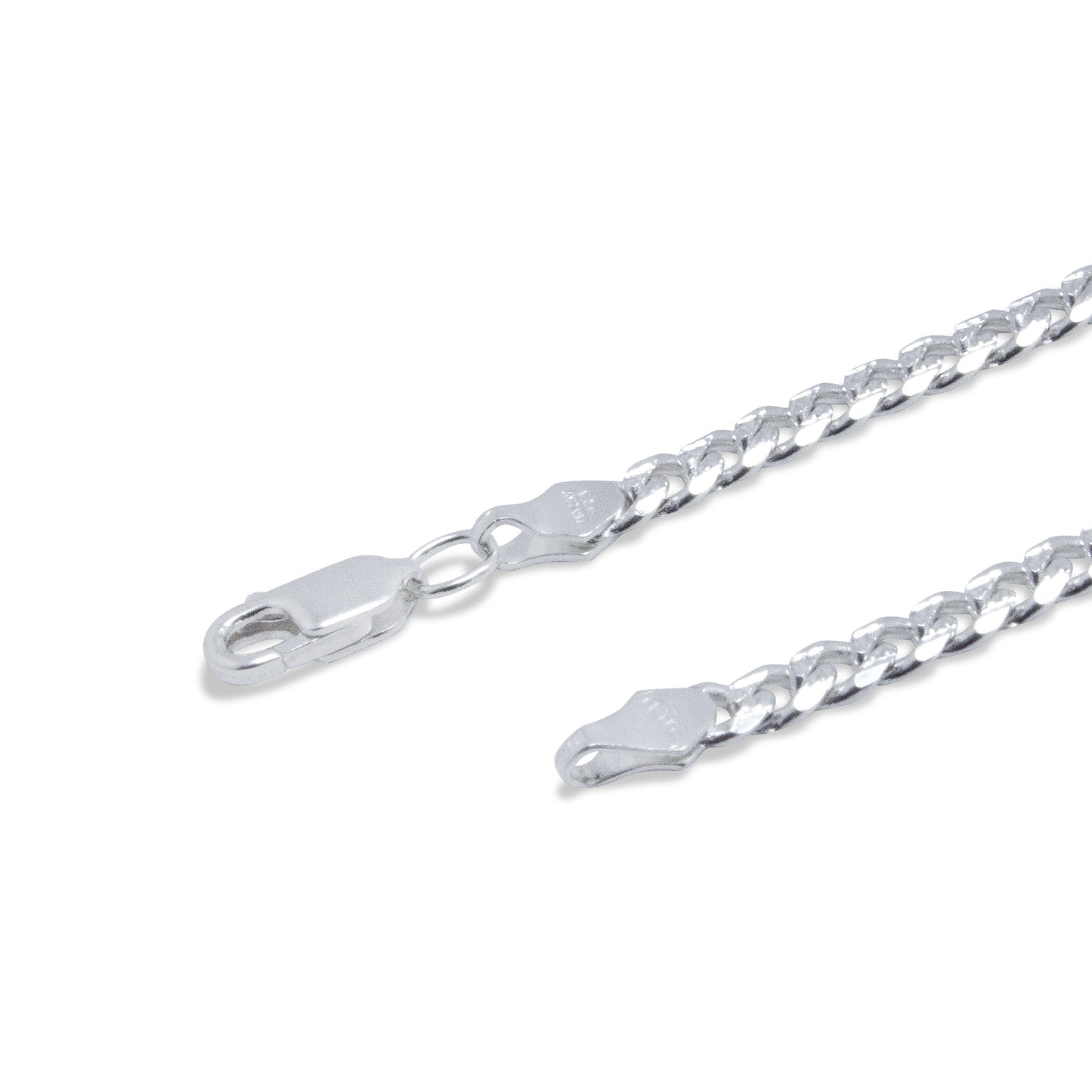 Cadena Barbada Diamantada para Dama