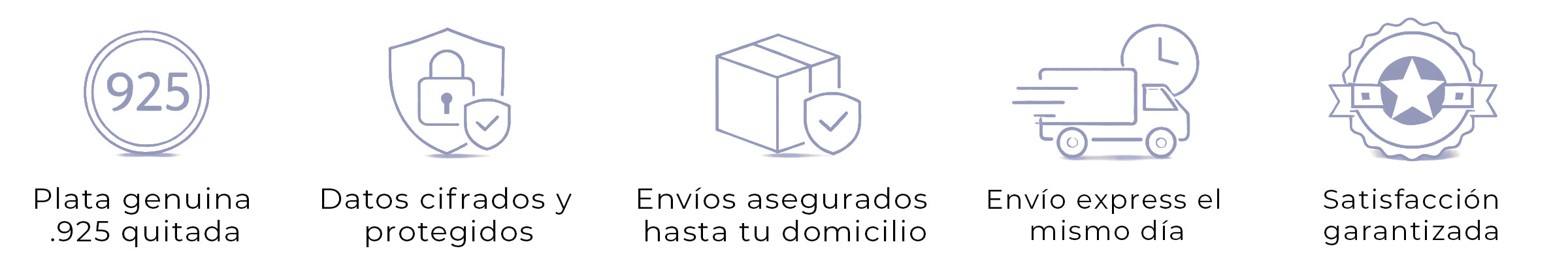 Íconos de beneficios